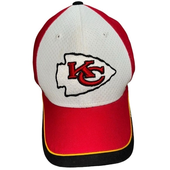 Kansas City Chiefs NFL Football Hat OS Baseball Cap Red White Arrowhead Missouri - Picture 11 of 15